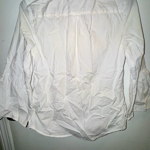 Boden White/Cream Button Up Blouse Floral Embroidery - Picture 10 of 10